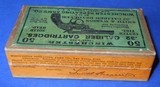 * Antique AMMO WINCHESTER .32 S&W EARLY 2 PART PICTURE
BOX FEW SHELLS - 4 of 6