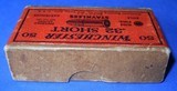 * Antique AMMO WINCHESTER .32
RF SHORT 2 PC RED LABEL BOX - 4 of 6