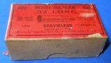 * Antique AMMO
WINCHESTER .32
RF LONG 2 PC RED LABEL BOX - 2 of 9
