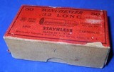 * Antique AMMO
WINCHESTER .32
RF LONG 2 PC RED LABEL BOX - 5 of 9