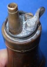 * 1849 COLTS PATENT EAGLE POWDER POCKET FLASK FOR CASED POCKET MODEL - 7 of 7
