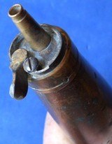 * 1850s COLT POCKET or CASED PISTOL BAG SHAPE POWDER FLASK - 6 of 6