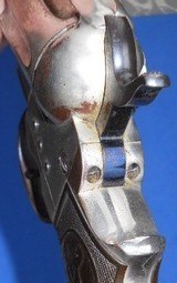 * Antique 1877 COLT LIGHTNING REVOLVER .38 NICKLE ORIGINAL 1882 - 11 of 16