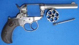 * Antique 1877 COLT LIGHTNING REVOLVER .38 NICKLE ORIGINAL 1882 - 12 of 16
