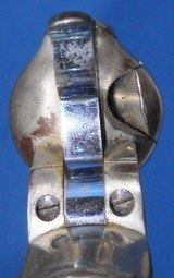 * Antique 1877 COLT LIGHTNING REVOLVER .38 NICKLE ORIGINAL 1882 - 9 of 16