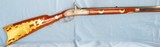 * Antique 1822 DAVY CROCKETT PERCUSSION "KENTUCKY" PRESENTATION RIFLE COPY - 3 of 20
