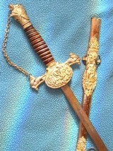 * Antique M.C. LILLEY FRATERNAL SWORD KNIGHTS PYTHIAS UNIFORM RANK - 2 of 11