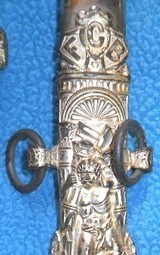 * Antique M.C. LILLEY FRATERNAL SWORD KNIGHTS PYTHIAS UNIFORM RANK - 6 of 11