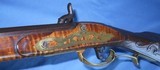 * Outstanding GOLDEN AGE STYLE KENTUCKY RIFLE
FULL TIGER STOCK RELIEF CARVED - 16 of 20