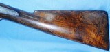 * Antique 1860s WESTLEY RICHARDS SxS PERCUSSION
SHOTGUN - 17 of 20
