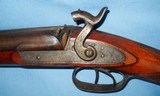 * Antique PERKINS LONDON DOUBLE SxS PERCUSSION SHOTGUN 12 ga - 5 of 20