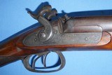 * Antique PERKINS LONDON DOUBLE SxS PERCUSSION SHOTGUN 12 ga - 16 of 20