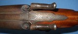 * Antique PERKINS LONDON DOUBLE SxS PERCUSSION SHOTGUN 12 ga - 11 of 20