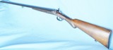 * Antique 1890s UNITED ARMS .410 ga DOUBLE SxS HAMMER SHOTGUN. - 4 of 18