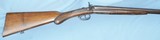* Antique 1890s UNITED ARMS .410 ga DOUBLE SxS HAMMER SHOTGUN. - 14 of 18