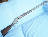 * Antique 1873 WINCHESTER LEVER ACTION RIFLE 2nd MODEL SPECIAL ORDER 44-40 - 2 of 19