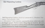 * Antique 1864 CIVIL WAR ERA BALL REPEATING ARMS SADDLE RING CARBINE E.G. LAMSON - 16 of 17