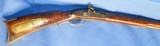 * Antique 1850s C. BONTEMPS NJFULL STOCK TIGER MAPLE PERCUSSION KENTUCKY RIFLE - 2 of 20
