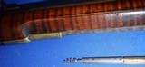 * Antique 1850s C. BONTEMPS NJFULL STOCK TIGER MAPLE PERCUSSION KENTUCKY RIFLE - 8 of 20