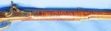 * Antique 1850s C. BONTEMPS NJFULL STOCK TIGER MAPLE PERCUSSION KENTUCKY RIFLE - 7 of 20