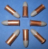 * Antique AMMO
REMINGTON 38 RF RIMFIRE LOT OF 8 CARTRIDGES - 1 of 3