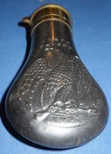 * Riling # 807"COLT'S PATENT" EAGLE POCKET POWDER FLASK - 3 of 7