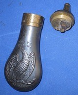 * Riling # 807"COLT'S PATENT" EAGLE POCKET POWDER FLASK - 7 of 7