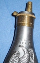 * Riling # 807"COLT'S PATENT" EAGLE POCKET POWDER FLASK - 2 of 7