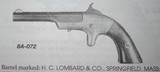 * Antique 1860s H.C. LOMBARD SPRINGFIELD, MA
DERRINGER SIDE SWING .22 rf - 14 of 15