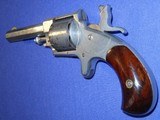 * Antique 1870s FOREHAND & WADSWORTH CENTER HAMMER .32 rf REVOLVER - 7 of 12