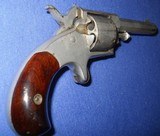 * Antique 1870s FOREHAND & WADSWORTH CENTER HAMMER .32 rf REVOLVER - 2 of 12