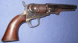 * Antique 1849 COLT POCKET PERCUSSION REVOLVER 5" BBL 6 SHOT 1862 - 1 of 18