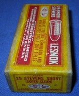 * Vintage AMMO .25
RF RIMFIRE SHORT FACTORY SEALED
BOX OLD CIL - 2 of 5
