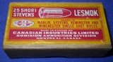 * Vintage AMMO .25
RF RIMFIRE SHORT FACTORY SEALED
BOX OLD CIL - 1 of 5
