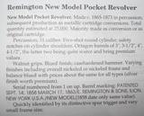 * Antique REMINGTON NEW MODEL POCKET CONVERSION REVOLVER SCARCE 4 1/2" BARREL - 2 of 17