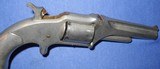 * Antique 1st ISSUE MODEL S&W No 1 1/2 TIP UP 32 RF REVOLVER CLUB BUTT - 13 of 15