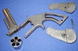 * Antique 1st ISSUE MODEL S&W No 1 1/2 TIP UP 32 RF REVOLVER CLUB BUTT - 8 of 15