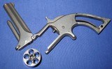 * Antique 1st ISSUE MODEL S&W No 1 1/2 TIP UP 32 RF REVOLVER CLUB BUTT - 6 of 15