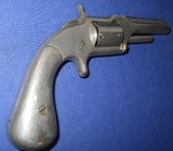 * Antique 1st ISSUE MODEL S&W No 1 1/2 TIP UP 32 RF REVOLVER CLUB BUTT - 12 of 15