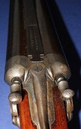 * Vintage 1889 REMINGTON SxS DOUBLE HAMMER SHOTGUN 12 g EXCELLENT - 10 of 19