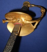 * Antique 1860 STAFF & FIELD OFFICERS CIVIL WAR SWORD & SCABBARD - 20 of 20