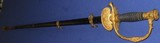 * Antique 1860 STAFF & FIELD OFFICERS CIVIL WAR SWORD & SCABBARD - 2 of 20