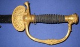 * Antique 1860 STAFF & FIELD OFFICERS CIVIL WAR SWORD & SCABBARD - 5 of 20