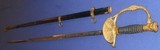 * Antique 1860 STAFF & FIELD OFFICERS CIVIL WAR SWORD & SCABBARD - 7 of 20