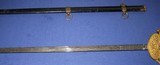 * Antique 1860 STAFF & FIELD OFFICERS CIVIL WAR SWORD & SCABBARD - 12 of 20