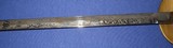 * Antique 1860 STAFF & FIELD OFFICERS CIVIL WAR SWORD & SCABBARD - 10 of 20