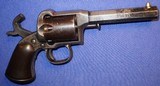 * Antique 1858 REMINGTON-BEALS 5th ISSUE PERCUSSION POCKET REVOLVER - 15 of 16
