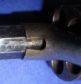 * Antique 1858 REMINGTON-BEALS 5th ISSUE PERCUSSION POCKET REVOLVER - 8 of 16