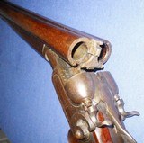 * Vintage MERIDEN 12 g SxS DOUBLE HAMMER COACH SHOTGUN 20" - 17 of 20