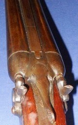 * Vintage MERIDEN 12 g SxS DOUBLE HAMMER COACH SHOTGUN 20" - 15 of 20